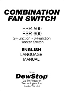 FSR-500 and FSR-600 Product Manual